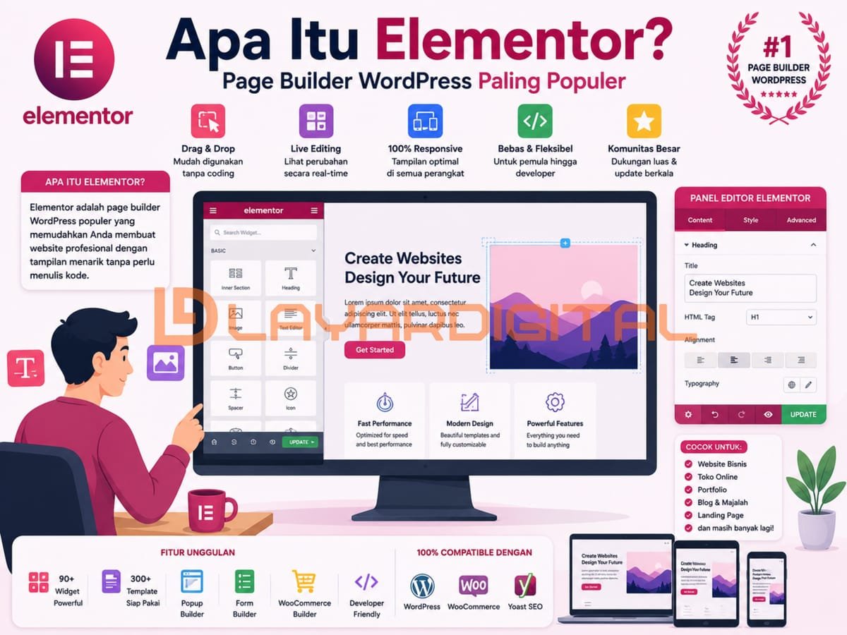 Apa Itu Elementor? Page Builder WordPress