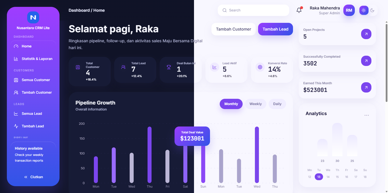 Thumbnail Nusantara CRM Lite